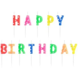swieczka-happy-birthday-kropki-mix-partydeco-25-cm-13-szt