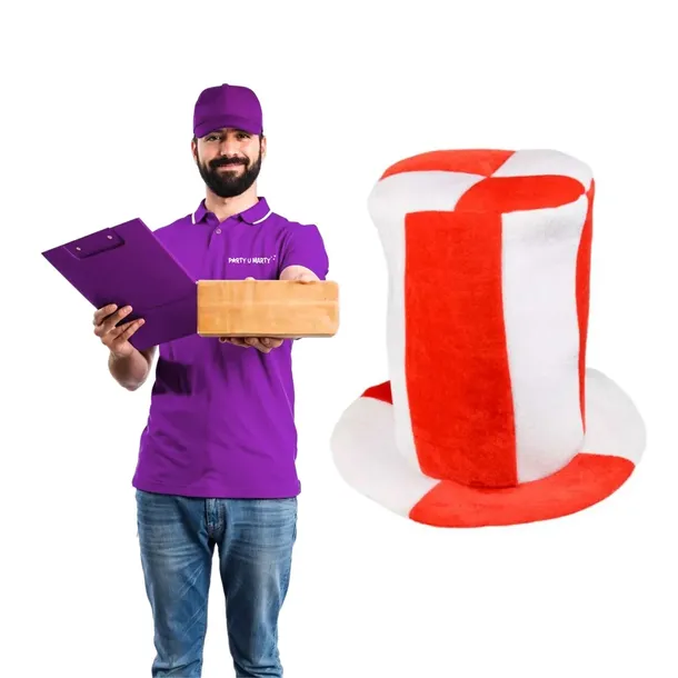 czapka-cylinder-kibica-bialo-czerwony-arpex