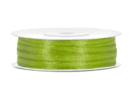tasiemka-satynowa-classic-zielone-jabluszko-partydeco-3-mm-50-m