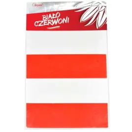 folia-elektrostatyczna-kibic-bialo-czerwona-arpex-26-x-16-cm