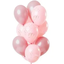 balony-happy-50th-elegant-rozowy-folat-12-12-szt