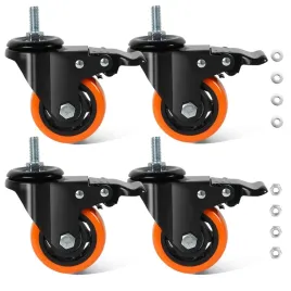 baolihui-4-szt-pomaranczowe-kolka-meblowe-75-mm-z-hamulcem-nosnosc-400-kg