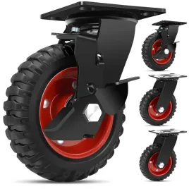 solidne-kauczukowe-kola-weibida-150-mm-do-ciezkich-wozkow-800-kg-2-hamowane