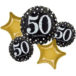 balon-foliowy-50-urodziny-sparkling-celebration-amscan-zestaw