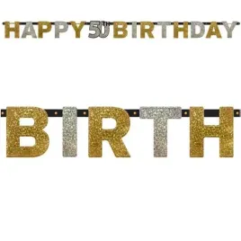 baner-50-urodziny-happy-50th-birthday-sparkling-celebration-silver-and-g