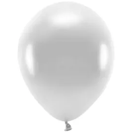 balony-ekologiczne-srebrny-metalik-partydeco-12-100-szt