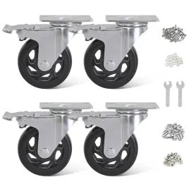 baolihui-4-sztuki-czarne-kola-jezdne-100-mm-obrotowe-z-hamulcem-600-kg