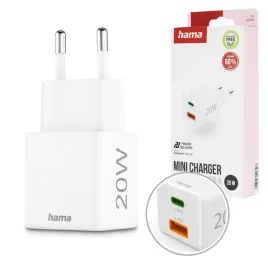 hama-ladowarka-sieciowa-mini-20w-szybkie-ladowanie-port-usb-a-usb-c-biala