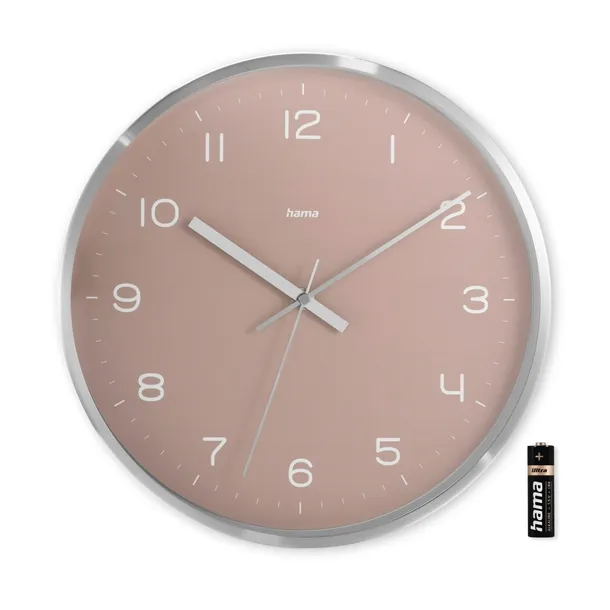 zegar-scienny-hama-pomaranczowy-30cm-typ-scienny