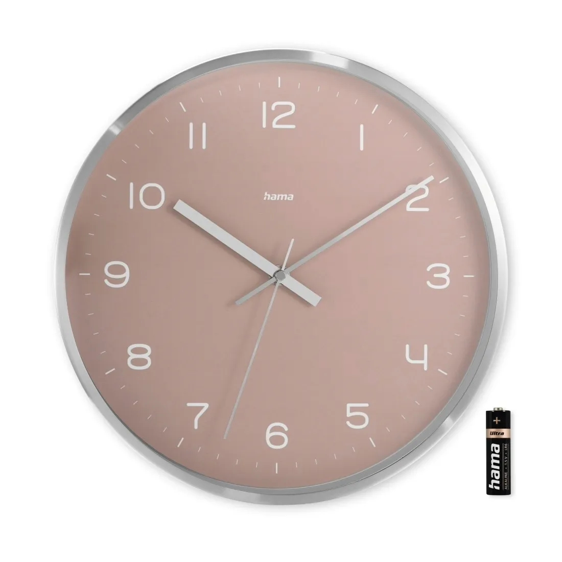 zegar-scienny-hama-pomaranczowy-30cm