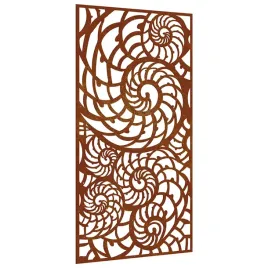 ogrodowa-dekoracja-scienna-105x55-cm-stal-kortenowska-muszle