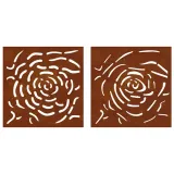 ozdoba-scienna-roza-55x55x07-cm-rdzawy-kod-producenta-ze-824507-stan-nowy