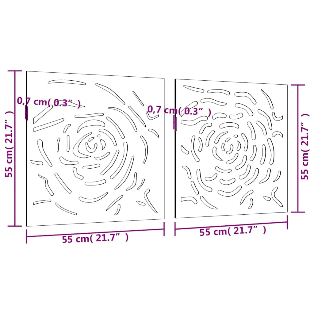 ozdoba-scienna-roza-55x55x07-cm-rdzawy-stan-nowy