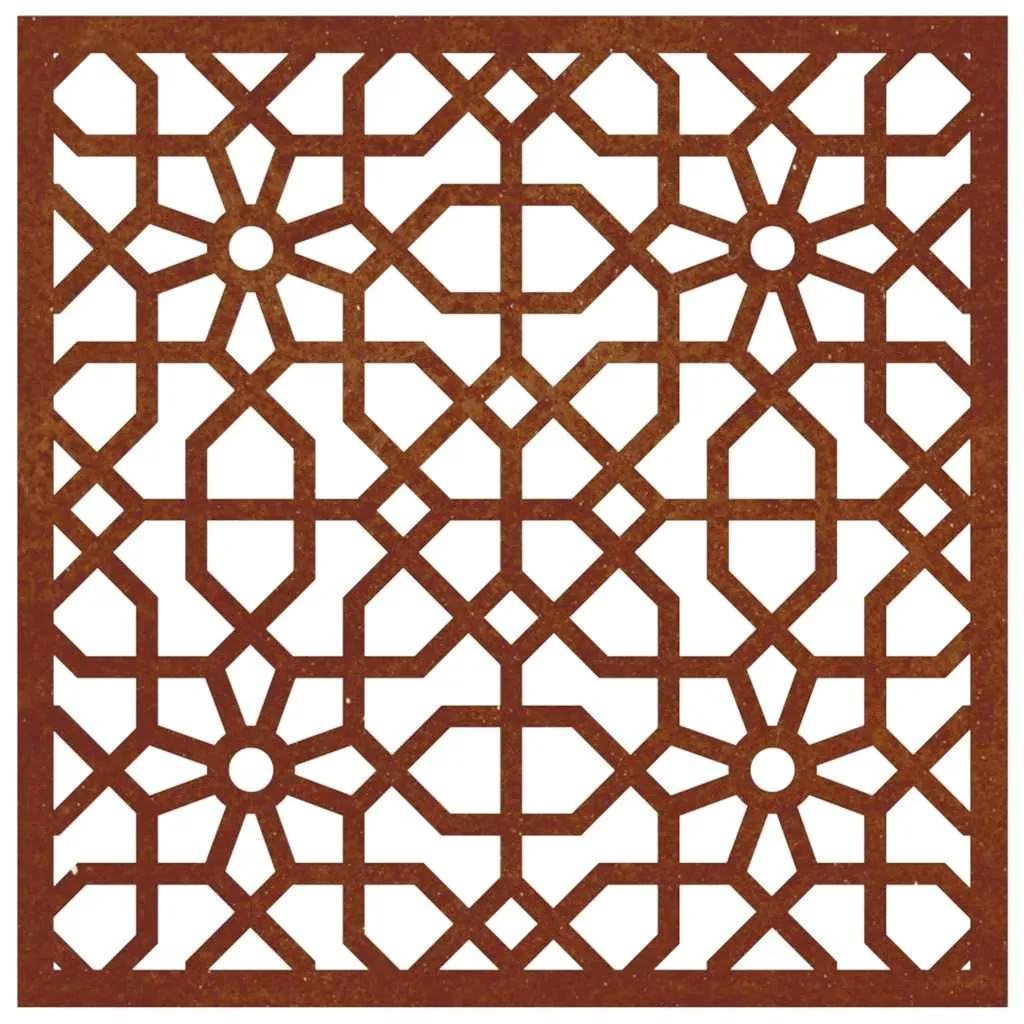 ozdoba-scienna-stal-korten-rdzawa-55x55x07cm