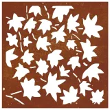 ozdoba-scienna-stal-kortenowska-55x55x07-cm-klon-kod-producenta-ze-824480-stan-nowy