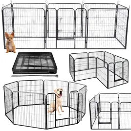 duzy-metalowy-kojec-klatka-zagroda-dla-psa-psow-zwierzat-xxxl-8-paneli