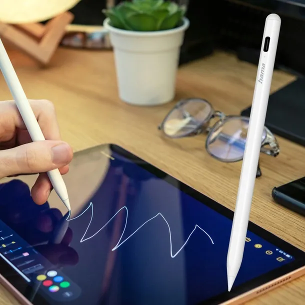 rysik-do-ekranow-hama-bialy-dlugosc-16-5-cm