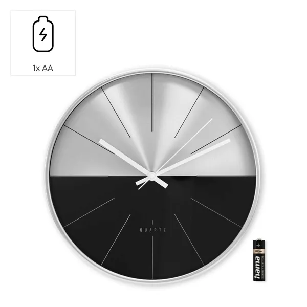 zegar-scienny-hama-czarny-30cm-kolor-czarny