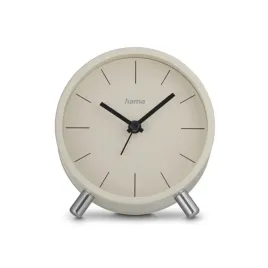 zegar-budzik-hama-bezowy-11cm