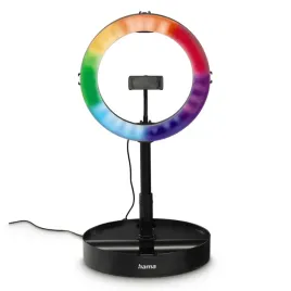 lampa-pierscieniowa-rgb-kolorowa-led-na-statywie-selfie-hama-138-cm