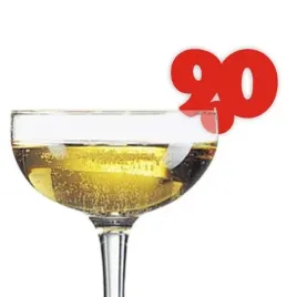 dekoracja-na-kieliszki-urodziny-90-czerwona-10-szt