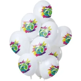 balony-70-urodziny-color-splash-bialy-folat-12-12-szt