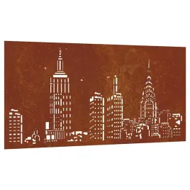 ogrodowa-dekoracja-scienna-105x55-cm-stal-kortenowska-miasto