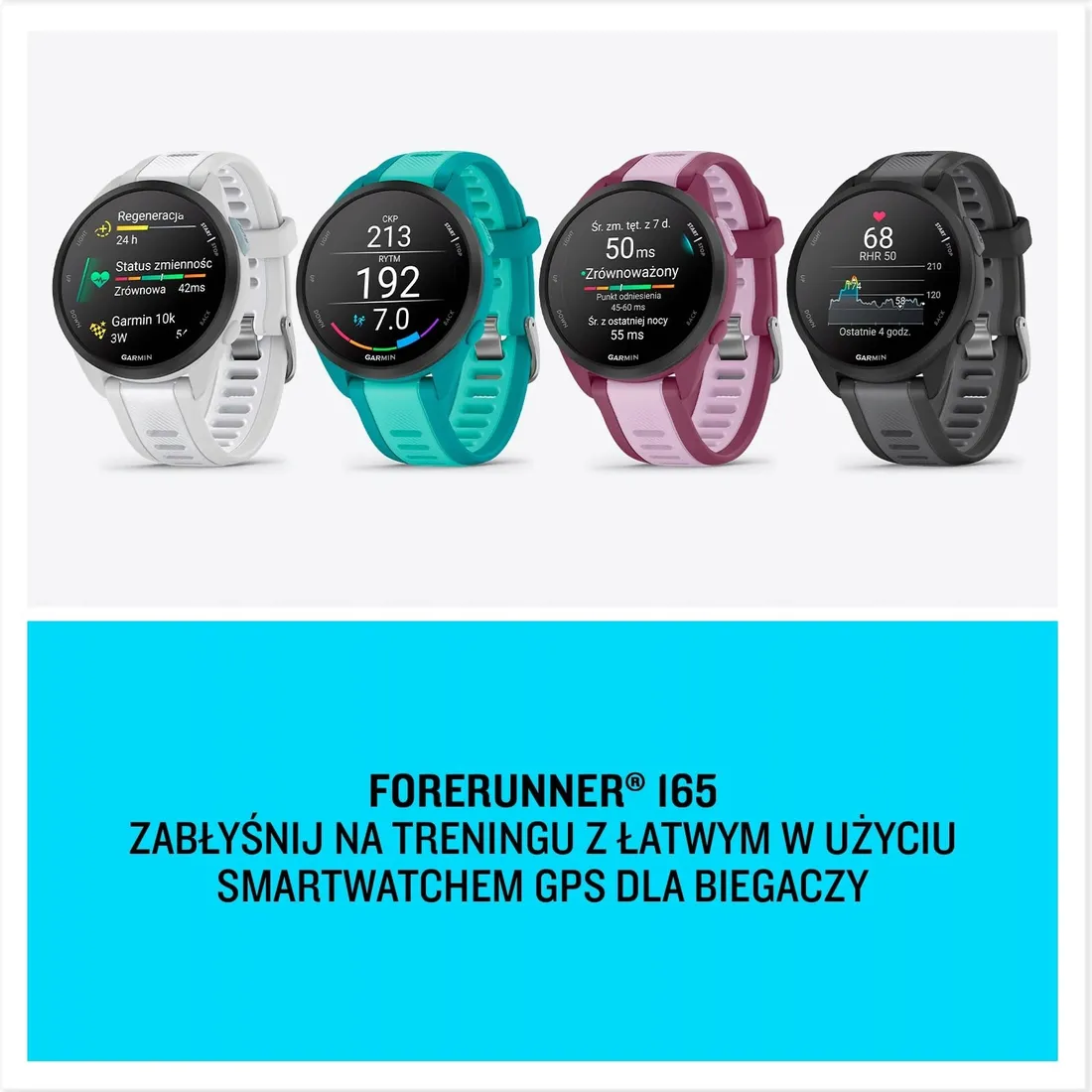 smartwatch-garmin-forerunner-165-fioletowy