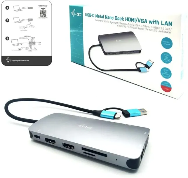 hub-usb-i-tec-cananotdockpd-1-portow-producent-i-tec