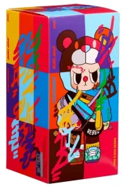 chaosweet-sweet-zoo-rebel-bear-pluszowy-brelok-maskotka-kolekcjonerska