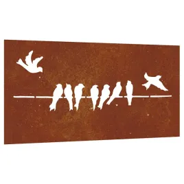 ogrodowa-dekoracja-scienna-105x55-cm-stal-kortenowska-ptaki