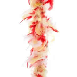 boa-deluxe-bialo-czerwono-zolte-funnyfashion-200-cm-45-g