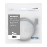 kabel-logilink-displayport-dvi-cv0131-2-m-certyfikat-ce