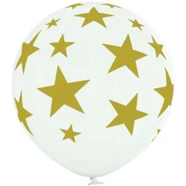 balon-gigant-w-gwiazdy-bialo-zlote-belbal-24