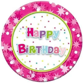 talerzyki-papierowe-happy-birthday-rozowe-18-cm-6-szt