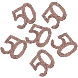 konfetti-brokatowa-liczba-50-rozowe-zloto-santex-7-cm-6-szt