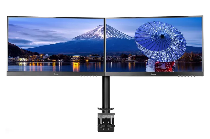 uchwyt-na-2-monitory-iiyama-ds1002c-b1-standard-vesa-75-x-75