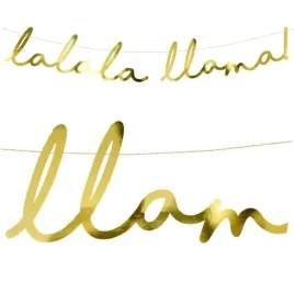 baner-lalala-llama-partydeco-zloty-82-cm