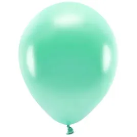 balony-ekologiczne-mietowy-ciemny-metalik-partydeco-12-10-szt