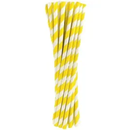 slomki-papierowe-bio-paski-godan-zolte-20-cm-24-szt