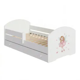 lozko-dzieciece-160x80-jednoosobowe-biale-barierka-szuflada-wrozka-luk