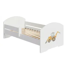 lozko-dzieciece-tapczan-160x80-pojedyncze-barierka-stelaz-biale-koparka-luk