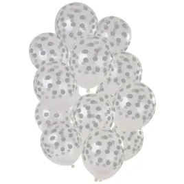 balony-srebrne-kropki-transparentne-folat-12-15-szt