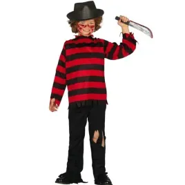 stroj-dla-dzieci-freddy-krueger-czarno-czerwony-guirca-5-6-lat
