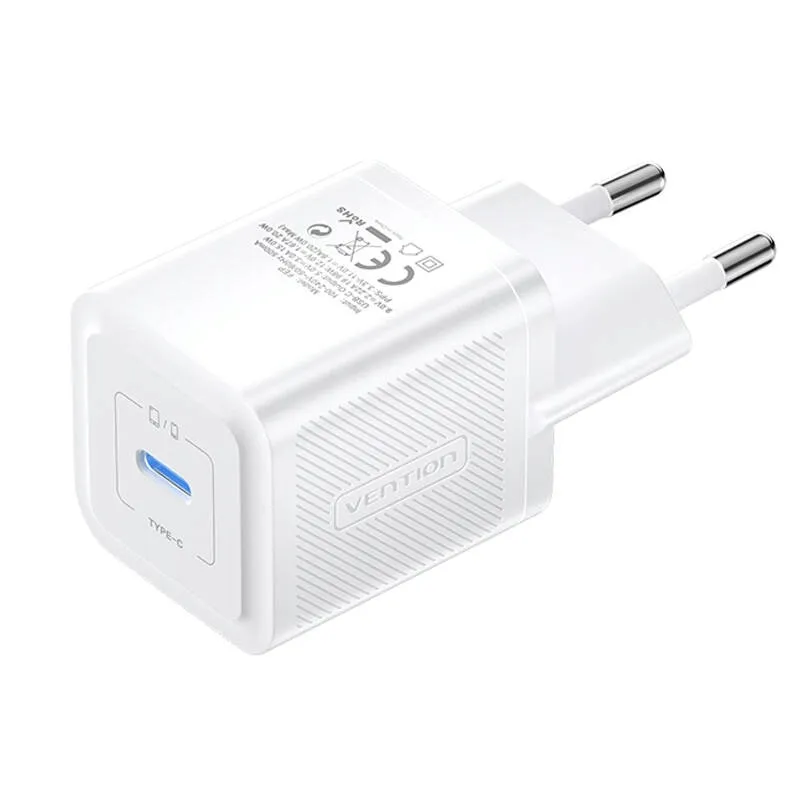 ladowarka-gan-vention-usb-c-20w-biala