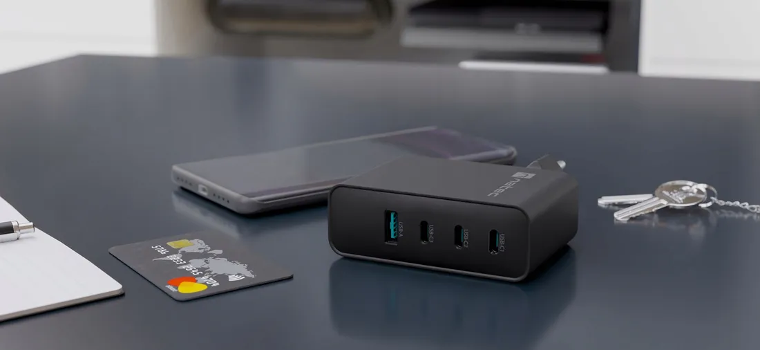 szybka-ladowarka-100w-ribera-gan-5a-usb-c