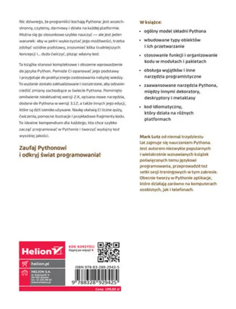 python-wprowadzenie-wydanie-vi-wydawnictwo-helion