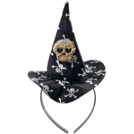 opaska-party-kapelusz-czarownicy-czaszka-carnival-toys