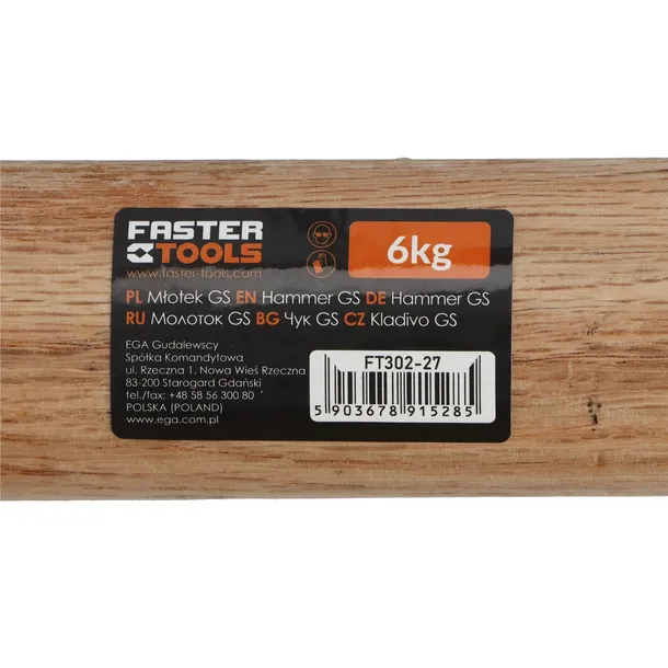 faster-tools-mlotek-mlot-gs-6-kg-stan-nowy-marka-faster-tools