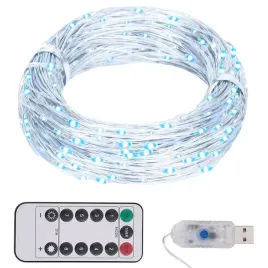 sznur-lampek-led-15-m-150-diod-zimny-bialy-miedziany-drut-pilot